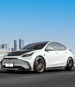 Yofer USA Loong Flames Max Side Skirts for Tesla Model Y / Performance 2021-ON PP