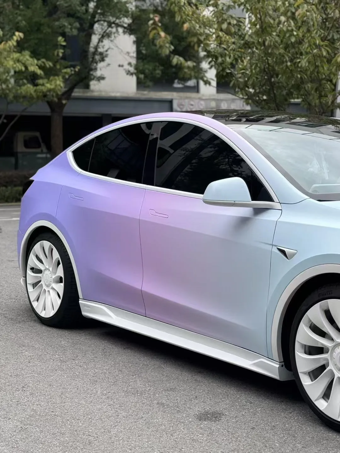 Yofer USA Loong Flames Max Side Skirts for Tesla Model Y / Performance 2021-ON PP
